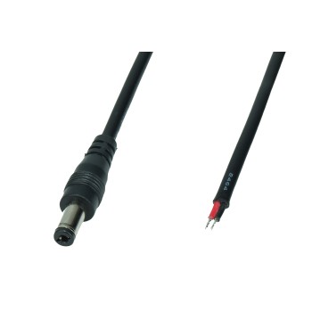 MPL-Καλώδιο POSDC-Y-P21S-0.5 με Θηλυκό Βύσμα 2.1/5.5 Μ=500mm Βύσματα Onetrade